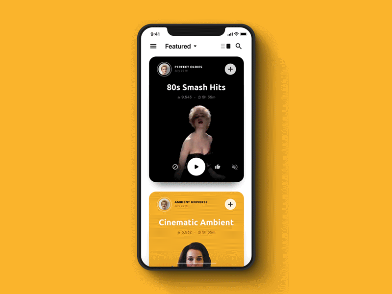 Mobile application preview
