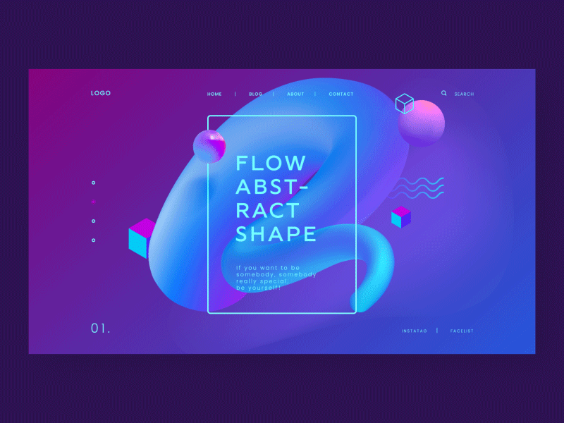 UI and UX design preview